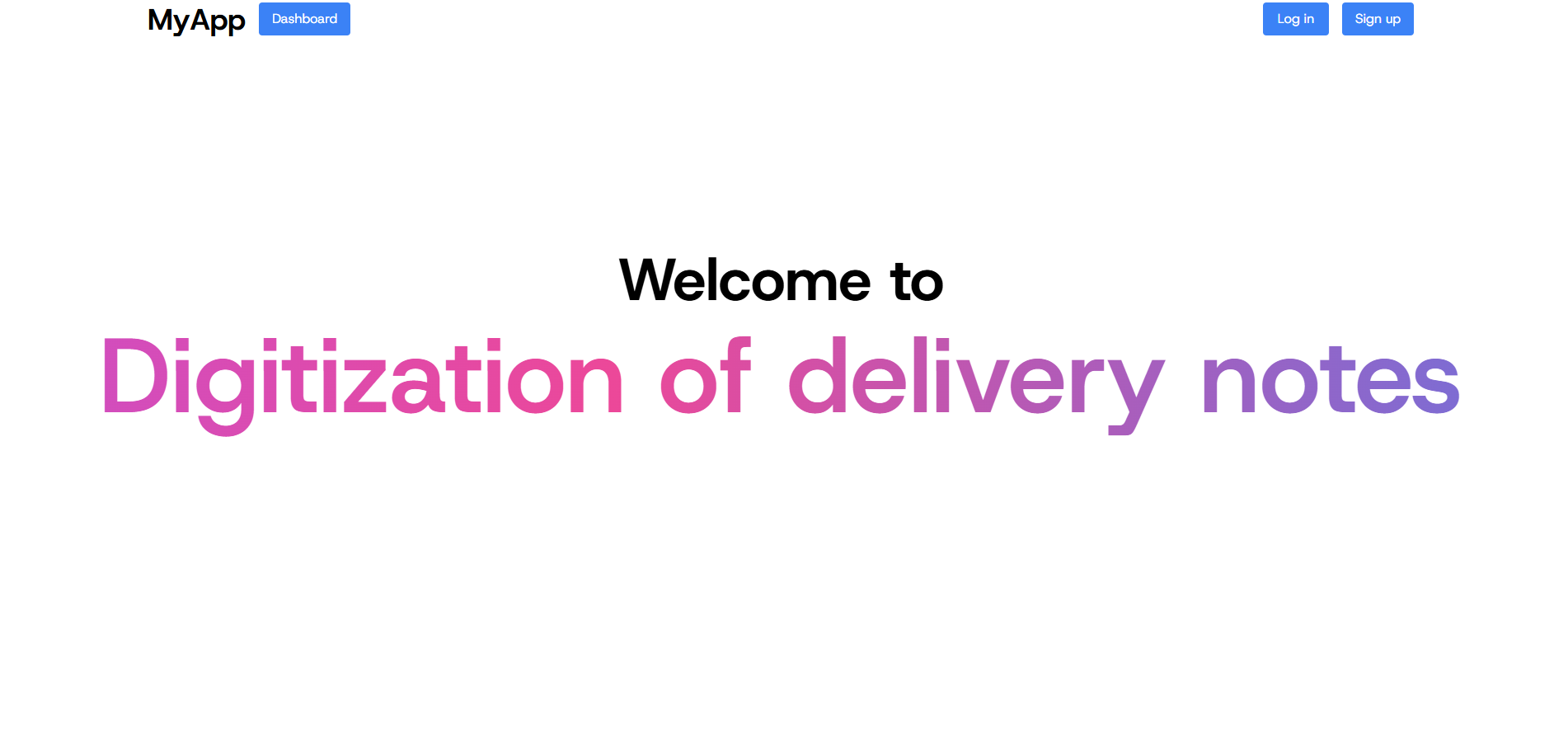 DELIVERY NOTES